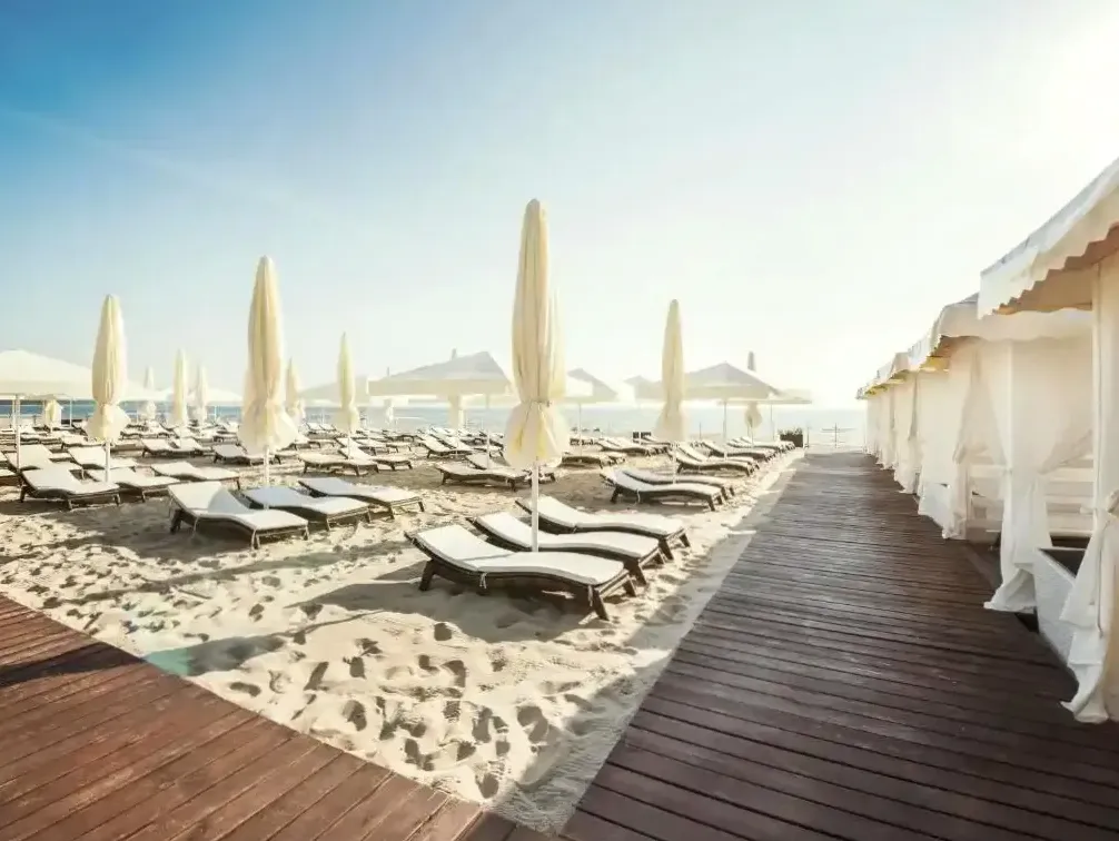 Marina Sopot od strony wody
